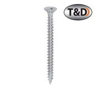 Timco 200Pc Classic Multi-Purpose Woodscrews - 4.0x50 PZ Double Countersunk Fix