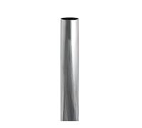 TIMCO Wardrobe Rail Round Polished Chrome - 204121- you get 10