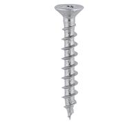 Timco 206SS Window Fabrication Screws - Countersunk With Ribs - Ph - Single Thread - Gimlet Tip - Stainless Steel 4.3 X 40