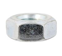 TIMco 20HNUTZP DIN 934 BZP Hex Nut M20 - Zinc (Pack of 2)