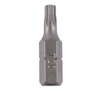 TIMCO TX Drive Driver Bit S2 Grey - S2 Steel is premium quality alloy steel for exceptional strength and durability compared with standard chrome vanadium driver bits - TX20 x 25