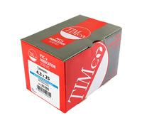 Timco 212SS Window Fabrication Screws - Friction Stay - Shallow Pan Countersunk - Ph - Single Thread - Gimlet Tip - Stainless Steel 4.3 X 25