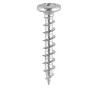 Timco 212Z Window Fabrication Screws - Friction Stay - Shallow Pan Countersunk - Ph - Single Thread - Gimlet Point - Zinc 4.3 X 25