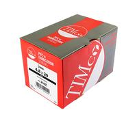 Timco 217Z Window Fabrication Screws - Friction Stay - Shallow Pan With Serrations - Ph - Single Thread - Gimlet Point - Zinc 4.8 X 25