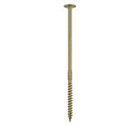 Timco 225INW Timber Frame Construction & Landscaping Screws - Wafer - Exterior - Green Organic 8.0 X 225 Box 50