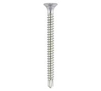 Timco 225Z Cill Screws - Bugle - Ph - Self-Tapping Thread - Self-Drilling Point - Zinc 4.2 X 50 Box 500