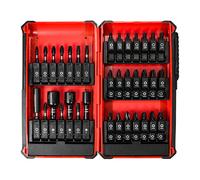 Timco 228258 Impact Driver Bit Set - Case 49Pc Blister Pack 49