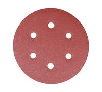 Timco 231144 Random Orbital Sanding Discs - 120 Grit - Red 150Mm Pack 5