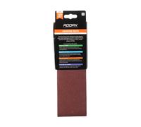 Timco 231645 Sanding Belts - 120 Grit - Red 75 X 533Mm Pack 5