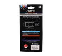 Timco 231666 1/3 Sanding Sheets - 180 Grit - Red - Punched 93 X 185Mm Pack 5