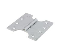 Timco 234002 Parliament Hinges - Solid Brass - Satin Chrome 102 X 100