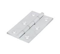 TIMCO Solid Drawn Hinge Solid Brass Satin Chrome - 234682- you get 6