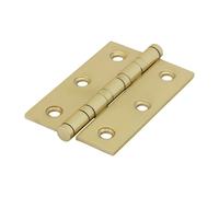 Timco 234953 Performance Ball Race Hinges - Solid Brass - Polished Brass 76 X 50