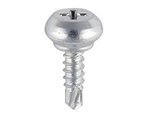 TIMco 241Z BZP Philips Recess Weather Bar Self-Drilling Screw 4.0 x 13 - Zinc (Box of 1000)