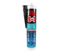 Timco 247146 9 In 1 Universal Adhesive & Sealant - Black 290Ml Cartridge 1