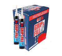 Timco 247318 Grip & Fill - Solvent Free - White 350Ml Cartridge 1