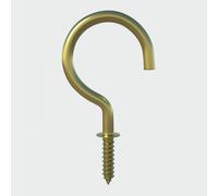 TIMCO Cup Hooks Round Electro Brass - 25mm