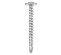 Timco 291Z Baypole Screws - Wafer Flange - Ph - Self-Drilling Point - Zinc 4.8 X 60 Box 200