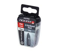 Timco 2PH25PACK S2 Driver Bits - Ph No.2 X 25 Blister Pack 10