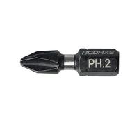 TIMCO X6 Impact Phillips Driver Bit - Newly Developed Heat Treatment Process for Longevity and Performance - No.2 x 25