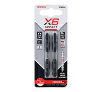 Timco 2PH65X6 Impact Driver Bits - Ph - Double Ended No.2 X 65 Blister Pack 2