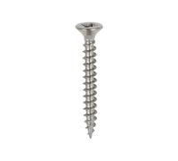 Timco 3.5 x 30mm Classic Multi-Purpose Screws - Pz - Double Countersunk - A4 Stainless Steel - Box of 200 35030CLA4