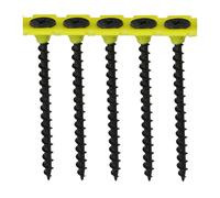 Timco 3.5 x 55mm Collated Drywall Screws - Ph - Bugle - Coarse Thread - Black - Box of 1000 00055COLDYS