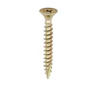 Timco 35035CLAF Classic Multi-Purpose Screws - Pz - Double Countersunk - Yellow 3.5 X 35 Box 200
