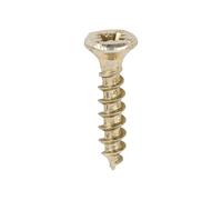 Timco 4.0 x 20mm Velocity Premium Multi-Use Screws - Pz - Double Countersunk - Yellow - Box of 200 40020VY