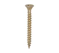Timco 4.0 x 40mm C2 Strong-Fix - Pz - Double Countersunk - Twin-Cut - Yellow - Box of 200 40040C2