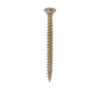 Timco 4.0 x 50mm C2 Strong-Fix - Pz - Double Countersunk - Twin-Cut - Yellow - Tub of 800 40050C2TUB