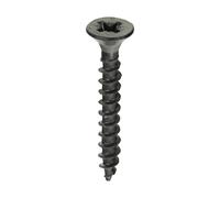 Timco 40030CHBP Chipboard Screws - Pz - Double Countersunk - Black Organic 4.0 X 30 TIMpac 25