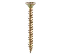 Timco 40030CHYB Solo Woodscrews - Pz - Double Countersunk - Yellow 4.0 X 30 TIMbag 430