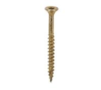 TIMCO C2 Clampfix TX Double Countersunk with Ribs Twincut Yellow - 40- you get 4
