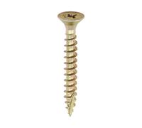 Timco 40055CLAF Classic Multi-Purpose Screws - Pz - Double Countersunk - Yellow 4.0 X 55 Box 200