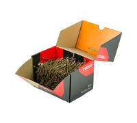 TIMCO Solo Woodscrews Industry Pack - 4.0 x 80mm - Gold