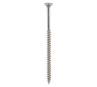 Timco 40080SOLOZ Solo Chipboard & Woodscrews - Pz - Double Countersunk - Zinc 4.0 X 80 Box 200