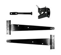 Timco 427123 Pedestrian Gate Kit - Black 14in TIMbag 1