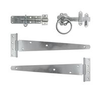 TIMCO Side Gate Kit Ring Latch Hot Dipped Galvanised - 427357- you get 2