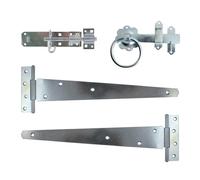 Timco 427546 Side Gate Kit - Ring Latch - Zinc 18in TIMbag 1