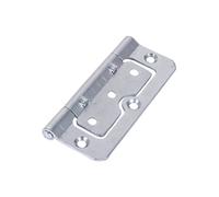 TIMCO Hurlinge Hinges Fixed Pin (104) Steel Silver - 101 x 66