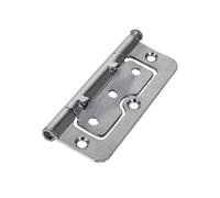TIMCO Hurlinge Hinges Loose Pin (104Z) Steel Polished Chrome - 100 x 66