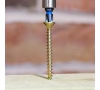 Timco 5.0 x 120mm C2 Strong-Fix - Pz - Double Countersunk - Twin-Cut - Yellow - Box of 100 50120C2