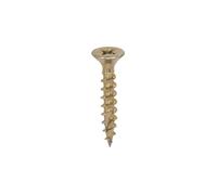 Timco 5.0 x 30mm C2 Strong-Fix - Pz - Double Countersunk - Twin-Cut - Yellow - Box of 200 50030C2