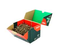 Timco 5.0 x 50mm C2 Strong-Fix - Pz - Double Countersunk - Twin-Cut - Yellow - Box of 1000 40050C2IND