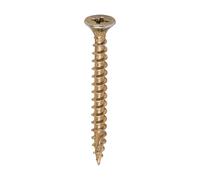 Timco 5.0 x 50mm C2 Strong-Fix - Pz - Double Countersunk - Twin-Cut - Yellow - Box of 200 50050C2