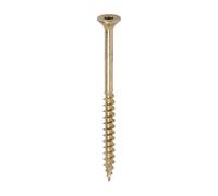 Timco 5.0 x 70mm C2 Clamp-Fix - Tx - Double Countersunk With Ribs - Twin-Cut - Yellow - Box of 200 50070C2C
