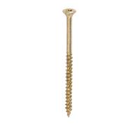 Timco 5.0 x 80mm Velocity Premium Multi-Use Screws - Pz - Double Countersunk - Yellow - Box of 200 50080VY