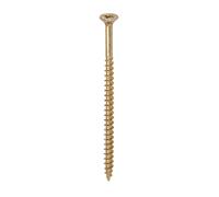 Timco 5.0 x 90mm Solo Chipboard & Woodscrews - Pz - Double Countersunk - Yellow - Box of 100 50090SOLOC