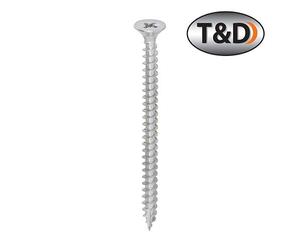 Timco 5.0x70mm PZ Classic Multi-Purpose Screws - Countersunk Wood Fixings,200Pcs